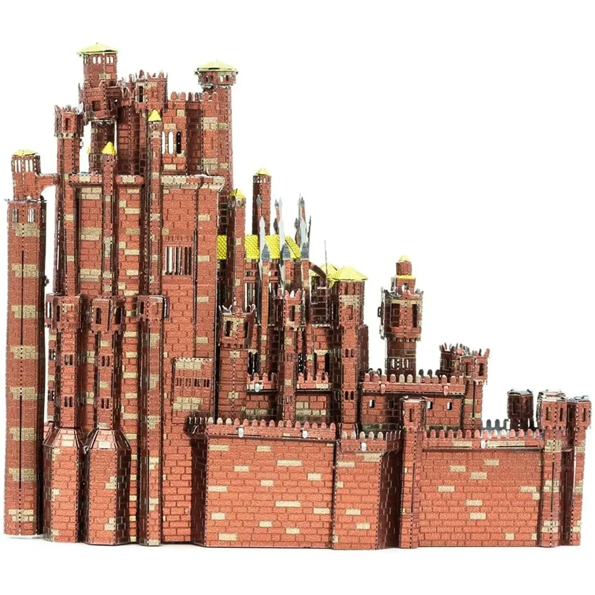 Game of Thrones - Red Keep Castle Figure Model Kit (Steel, Challenging Difficulty) - Fascinations - Metal Earth Iconx Series - Image 6