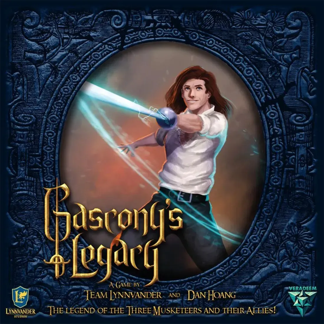 Gascony's Legacy [The Three Musketeers] - Tactical Battle & Adventure Cooperative Board Game for Family, and Adults (1-4 Players, Ages 14+) - Lynnvander Studios