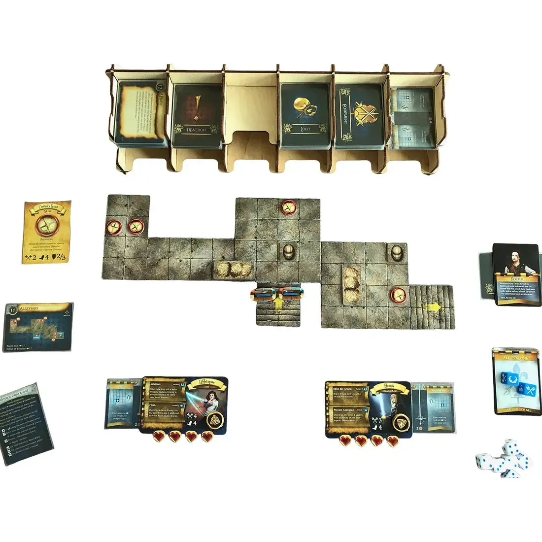 Gascony's Legacy [The Three Musketeers] - Tactical Battle & Adventure Cooperative Board Game for Family, and Adults (1-4 Players, Ages 14+) - Lynnvander Studios - Image 5