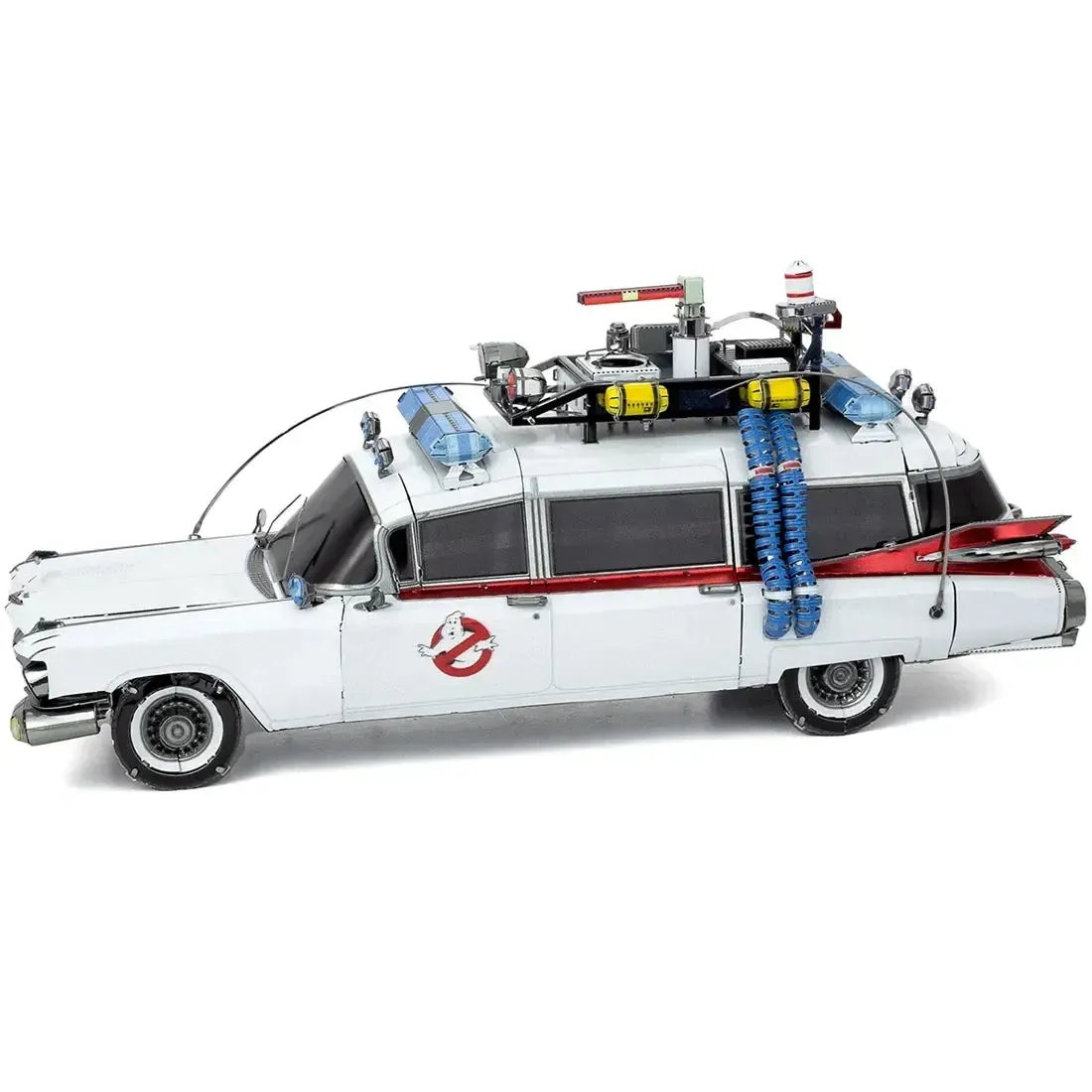 Ghostbusters - Ecto-1 Car Figure Model Kit (Steel, Challenging Difficulty) - Fascinations - Metal Earth Premium Series - Image 4