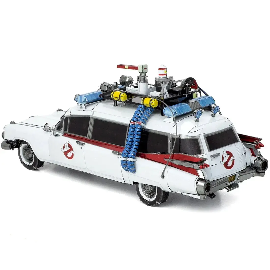 Ghostbusters - Ecto-1 Car Figure Model Kit (Steel, Challenging Difficulty) - Fascinations - Metal Earth Premium Series - Image 5