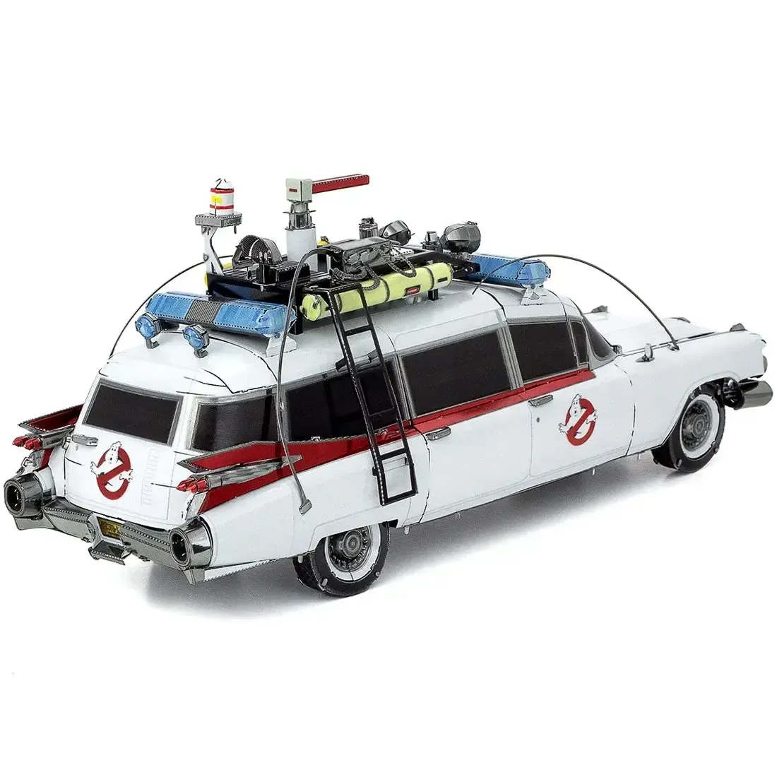 Ghostbusters - Ecto-1 Car Figure Model Kit (Steel, Challenging Difficulty) - Fascinations - Metal Earth Premium Series - Image 6