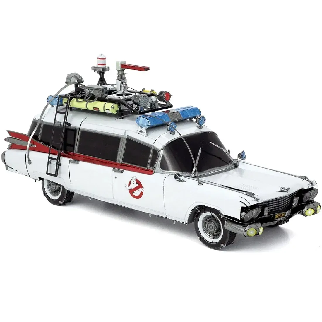 Ghostbusters - Ecto-1 Car Figure Model Kit (Steel, Challenging Difficulty) - Fascinations - Metal Earth Premium Series - Image 7
