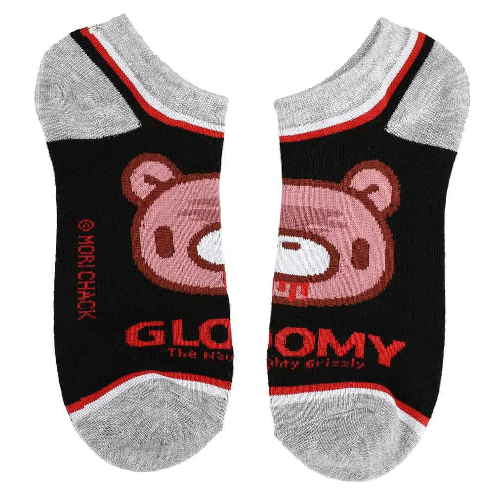 Gloomy Bear - "The Naughty Grizzly" Ankle Socks (5 Pairs) - Bioworld - Image 4