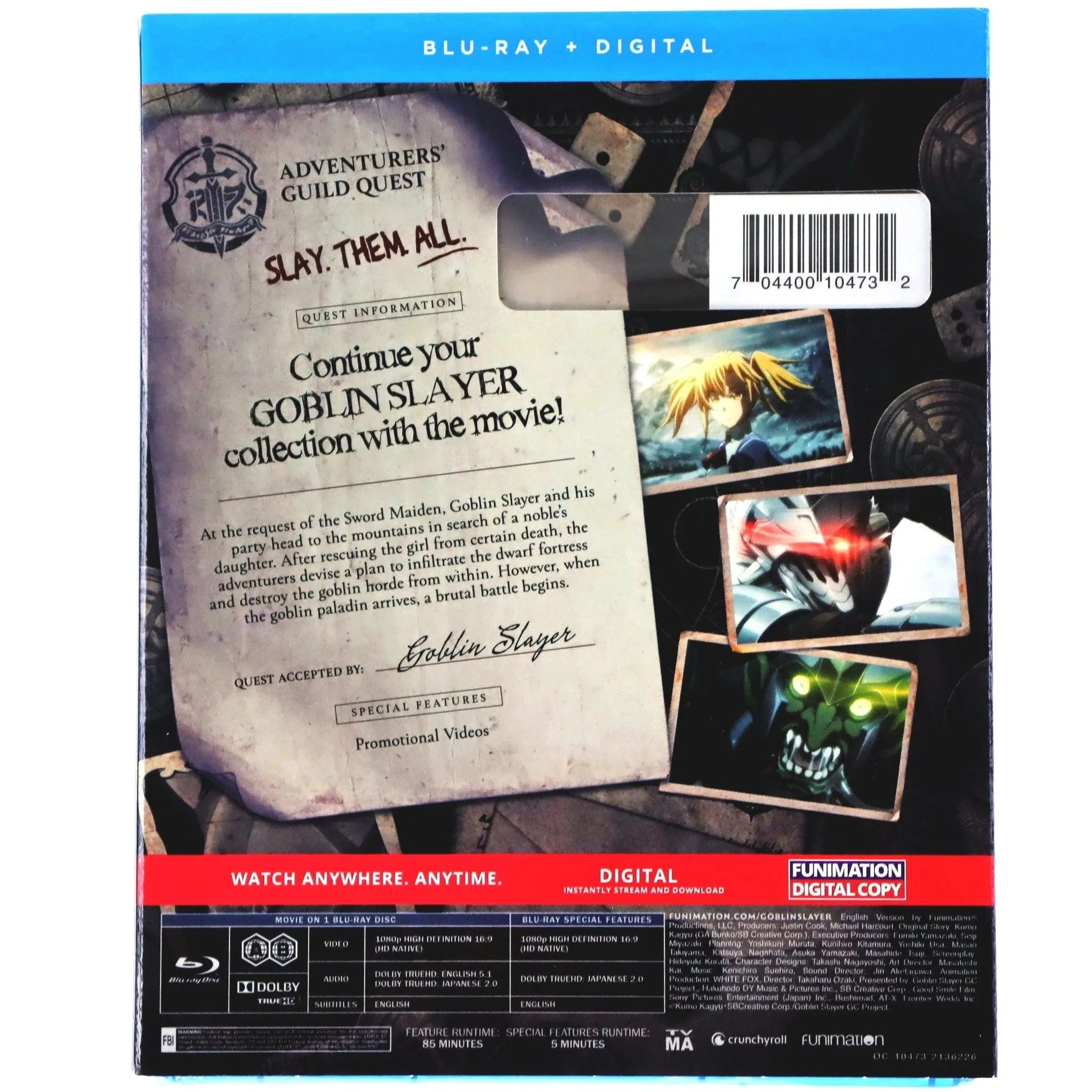 Goblin Slayer: Goblin's Crown - Blu-Ray - Image 2