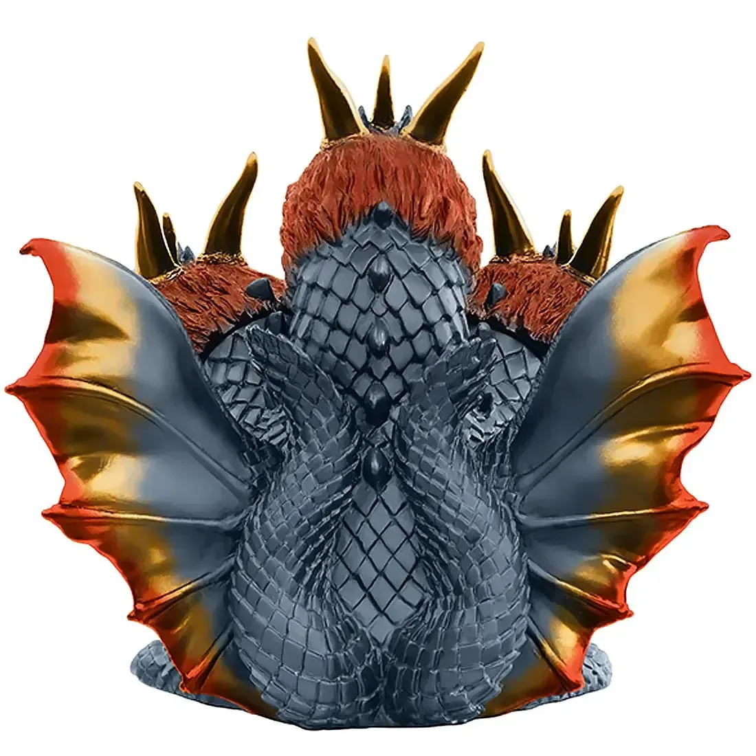 Godzilla [Ghidorah, the Three-Headed Monster] - 1964 Version of King Ghidorah Figure (4.7") - Bandai Spirits [Banpresto] - Enshrined Monsters Series, Toho Monster Series (B) - Image 2