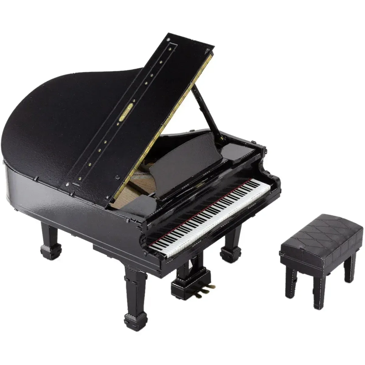 Grand Piano Figure Model Kit (Steel, Moderate Difficulty) - Fascinations - Metal Earth Series - Image 8