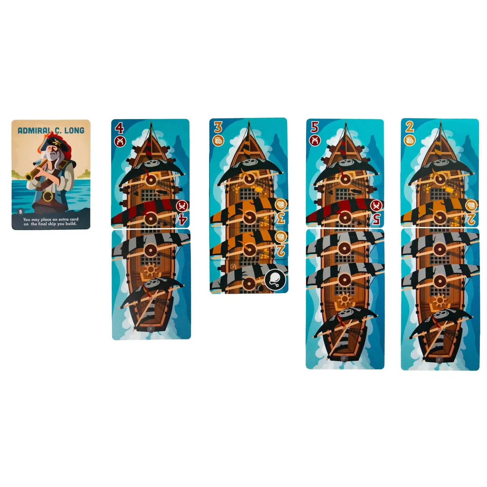 Guns or Treasure - Party Pirate Card Game for Family, Adults & Children (2-6 Players, Ages 8+) - Image 25