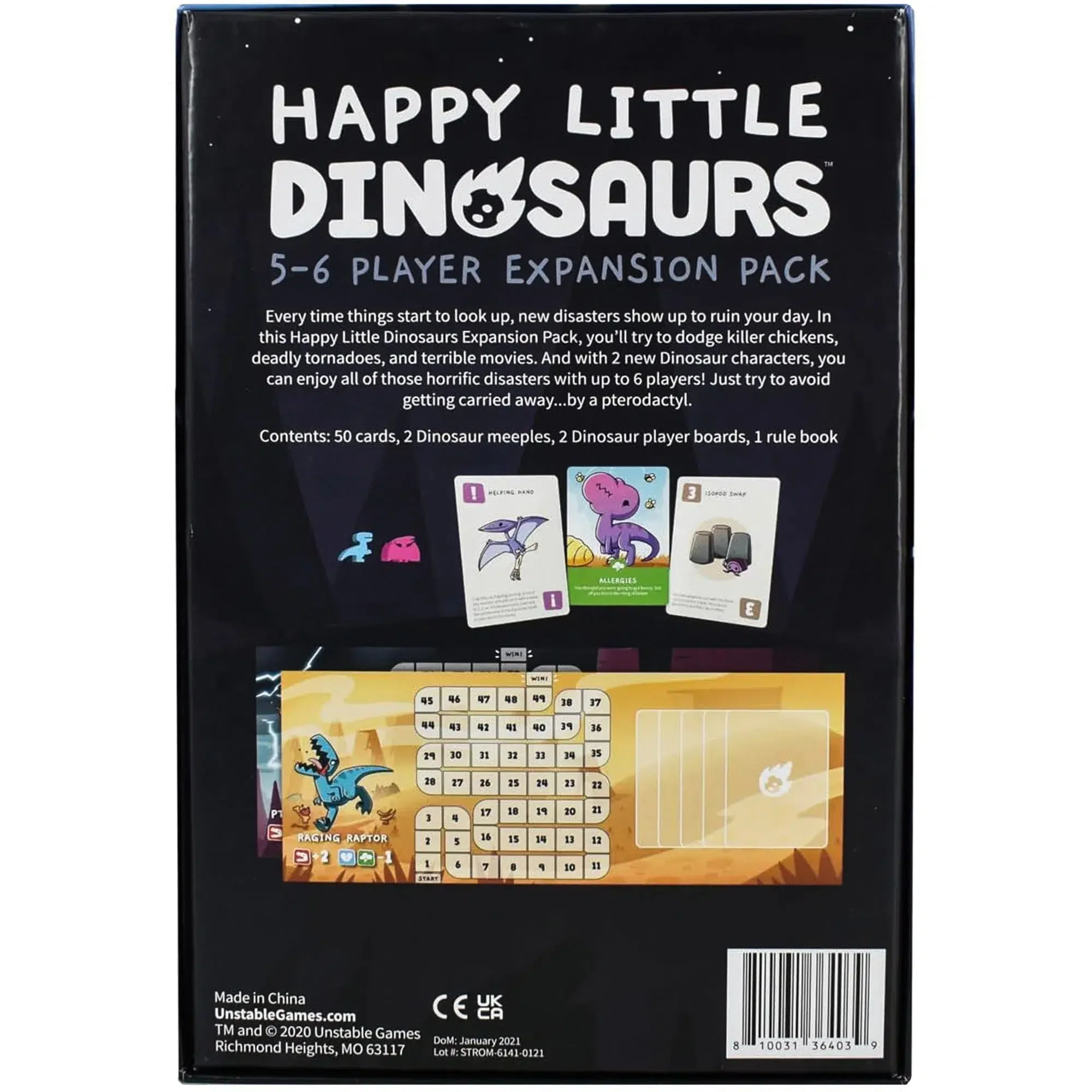 Happy Little Dinosaurs Card Game 5-6 Player Expansion Pack - Unstable Games - Image 5