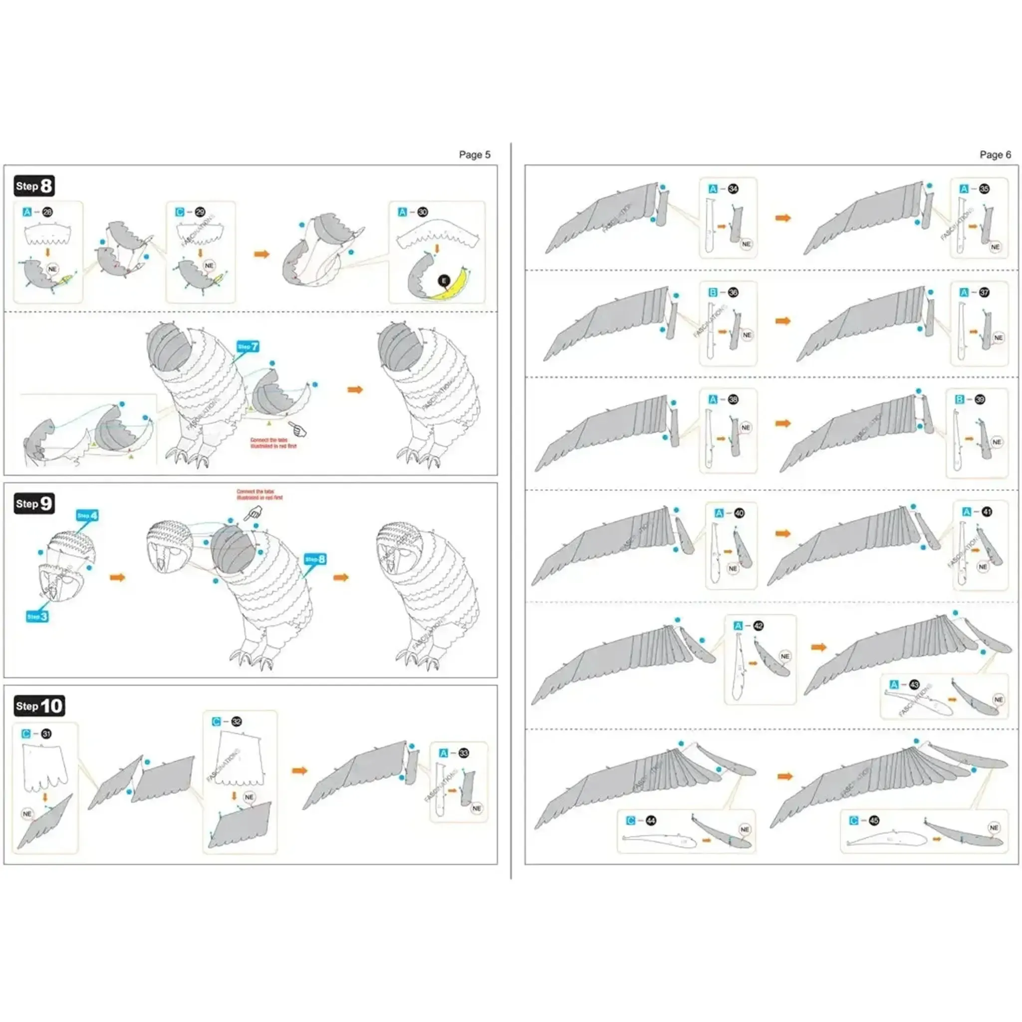 Harry Potter - Hedwig Figure Model Kit (Steel, Challenging Difficulty) - Fascinations - Metal Earth Premium Series - Image 9