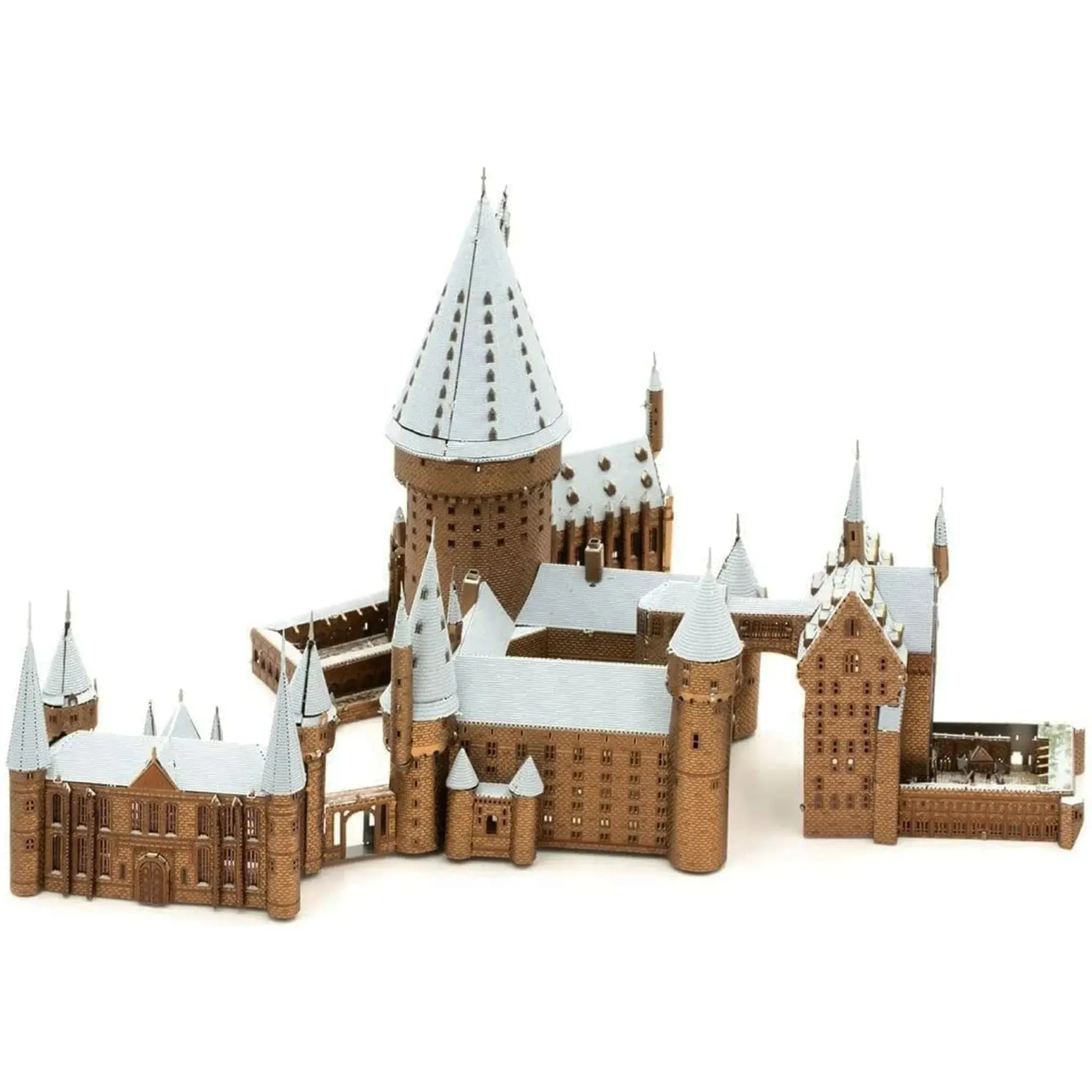 Harry Potter - Hogwarts Castle in Snow Figure Model Kit (Steel, Challenging Difficulty) - Fascinations - Metal Earth Premium Series - Image 4