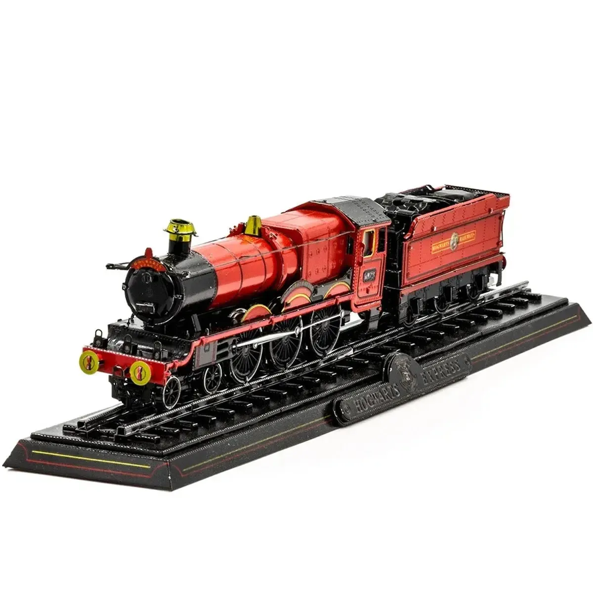 Harry Potter - Hogwarts Express with Track Figure Model Kit (Steel, Challenging Difficulty) - Fascinations - Metal Earth Premium Series - Image 4