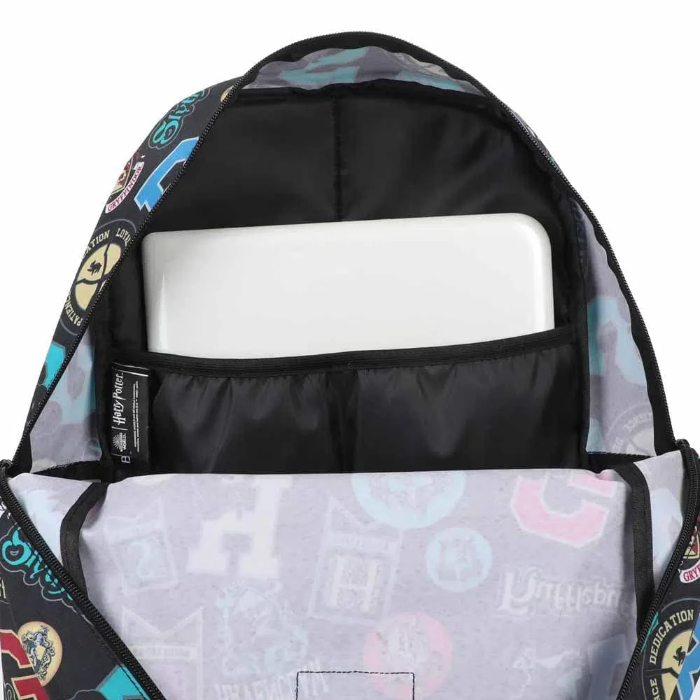 Harry Potter - Hogwarts Houses Laptop Backpack (All Over Print) - Bioworld - Image 5