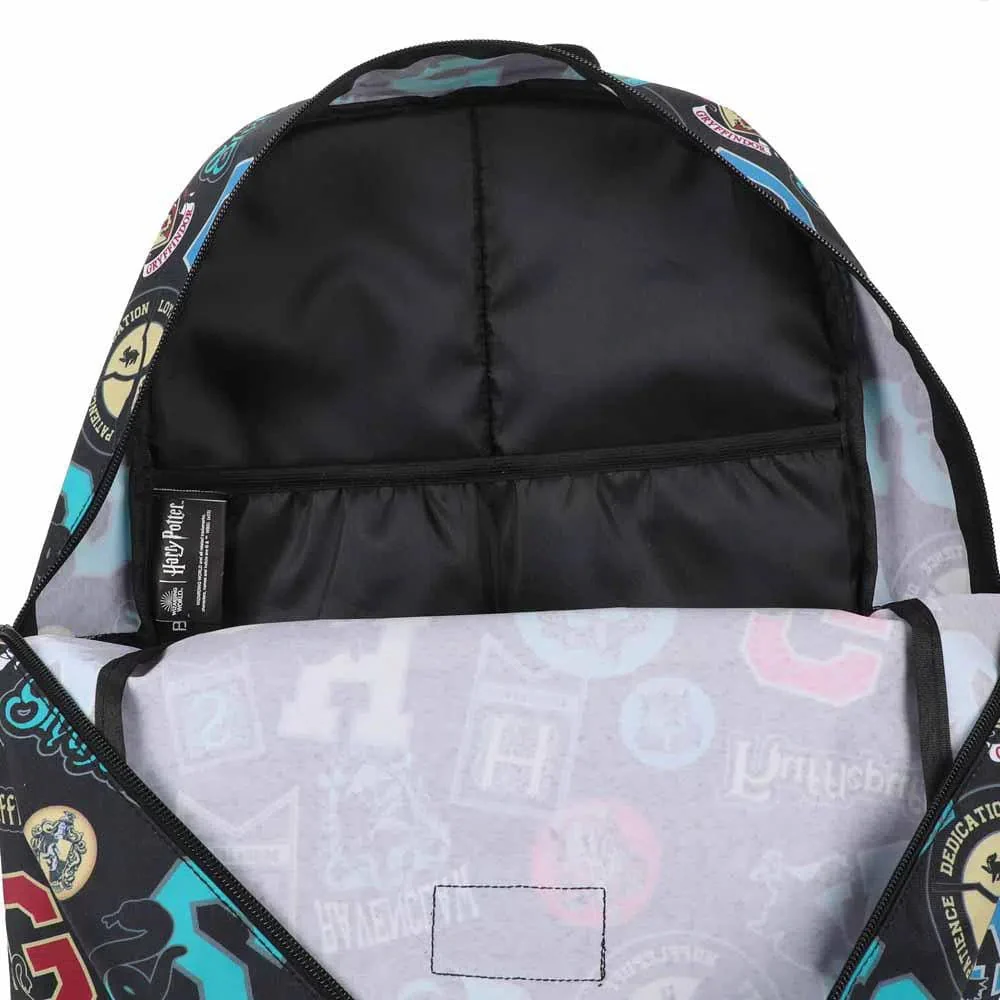 Harry Potter - Hogwarts Houses Laptop Backpack (All Over Print) - Bioworld - Image 6
