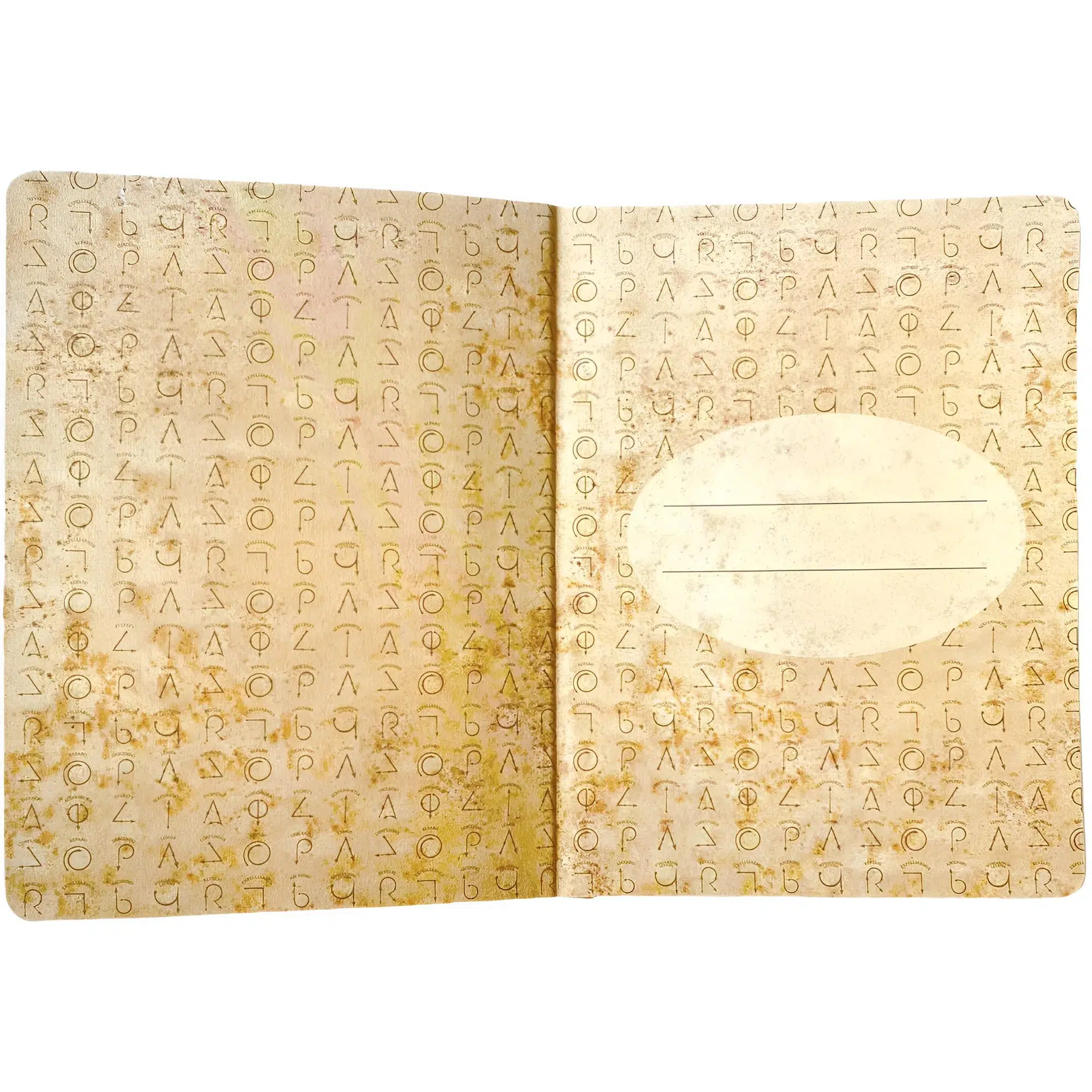 Harry Potter - Howgwarts Crest Notebook (Softcover) - Paperhouse Productions - Image 3