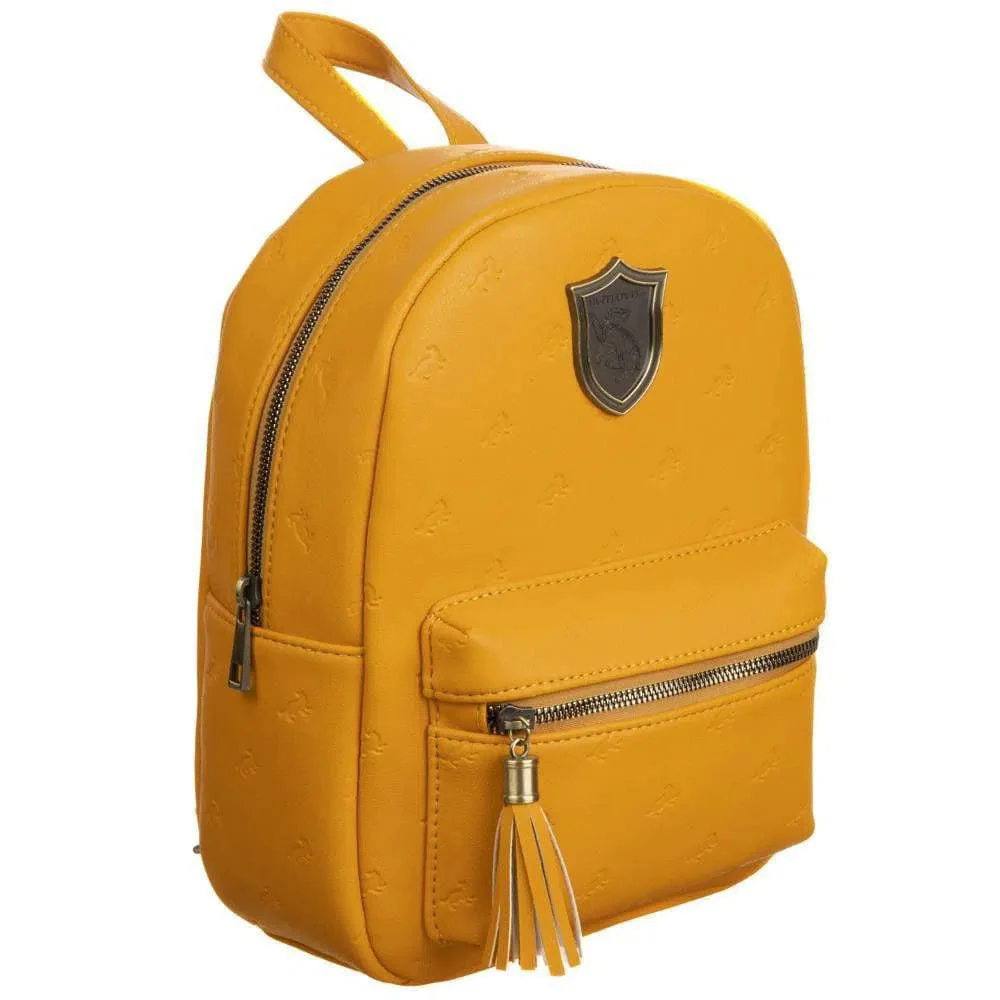 Harry Potter - Hufflepuff Crest Mini Backpack - Bioworld - Image 3