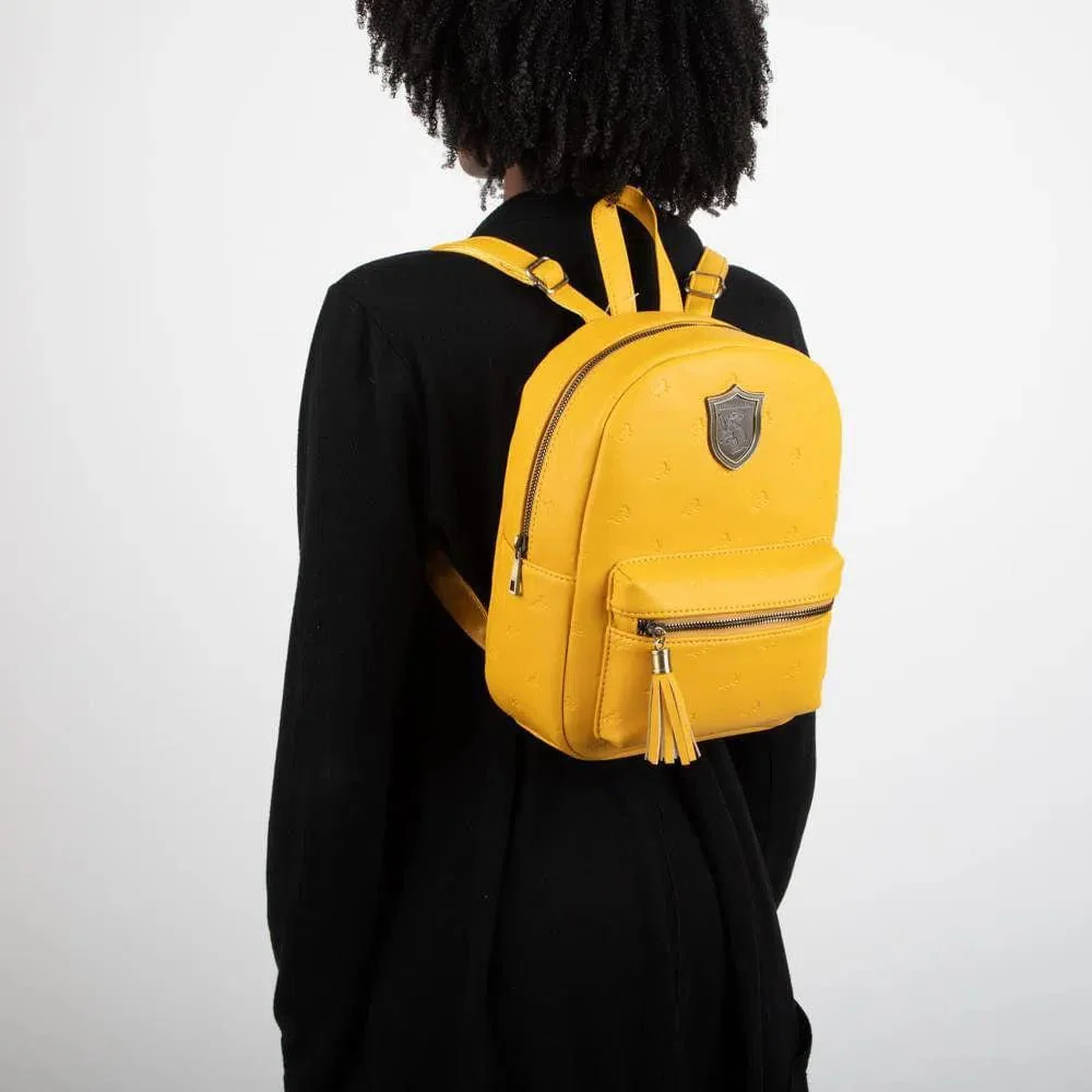 Harry Potter - Hufflepuff Crest Mini Backpack - Bioworld - Image 6