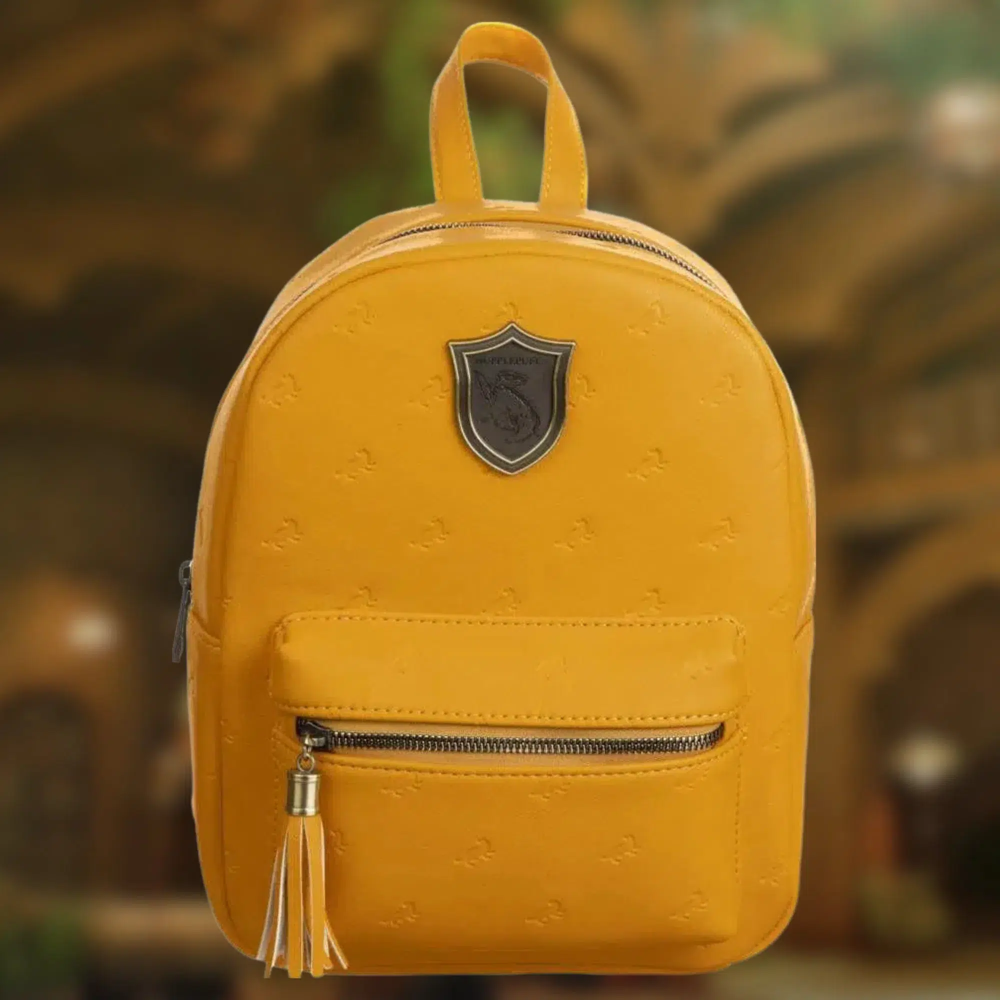 Harry Potter - Hufflepuff Crest Mini Backpack - Bioworld - Image 7