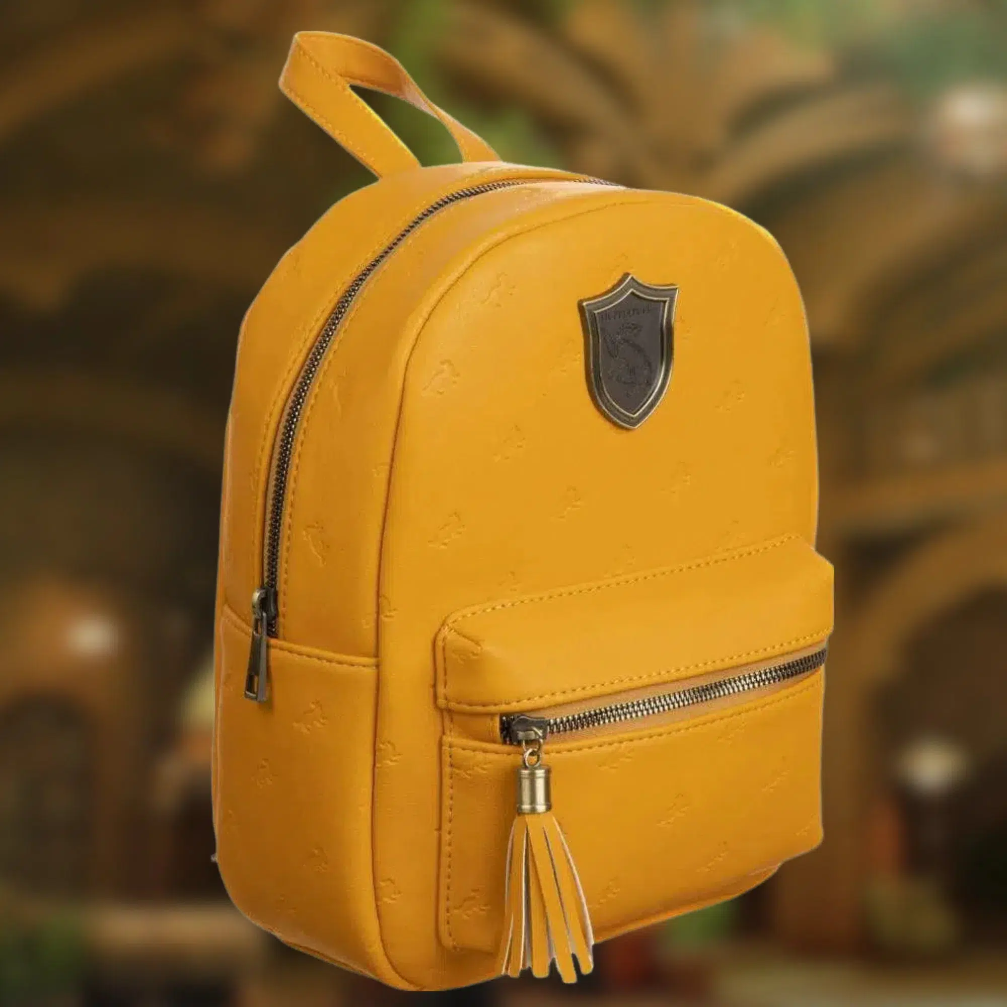 Harry Potter - Hufflepuff Crest Mini Backpack - Bioworld - Image 9