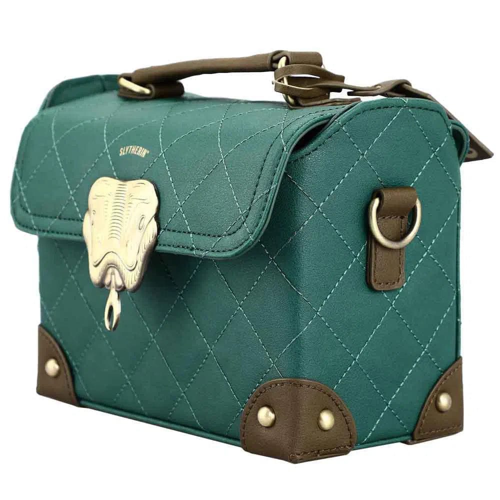 Harry Potter - Slytherin Mini Trunk Handbag - Bioworld - Image 4