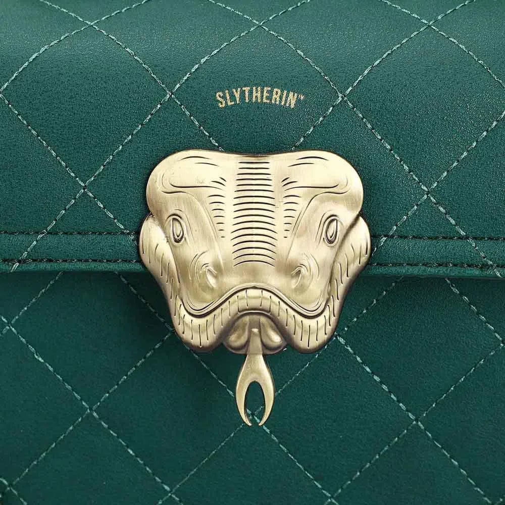 Harry Potter - Slytherin Mini Trunk Handbag - Bioworld - Image 5
