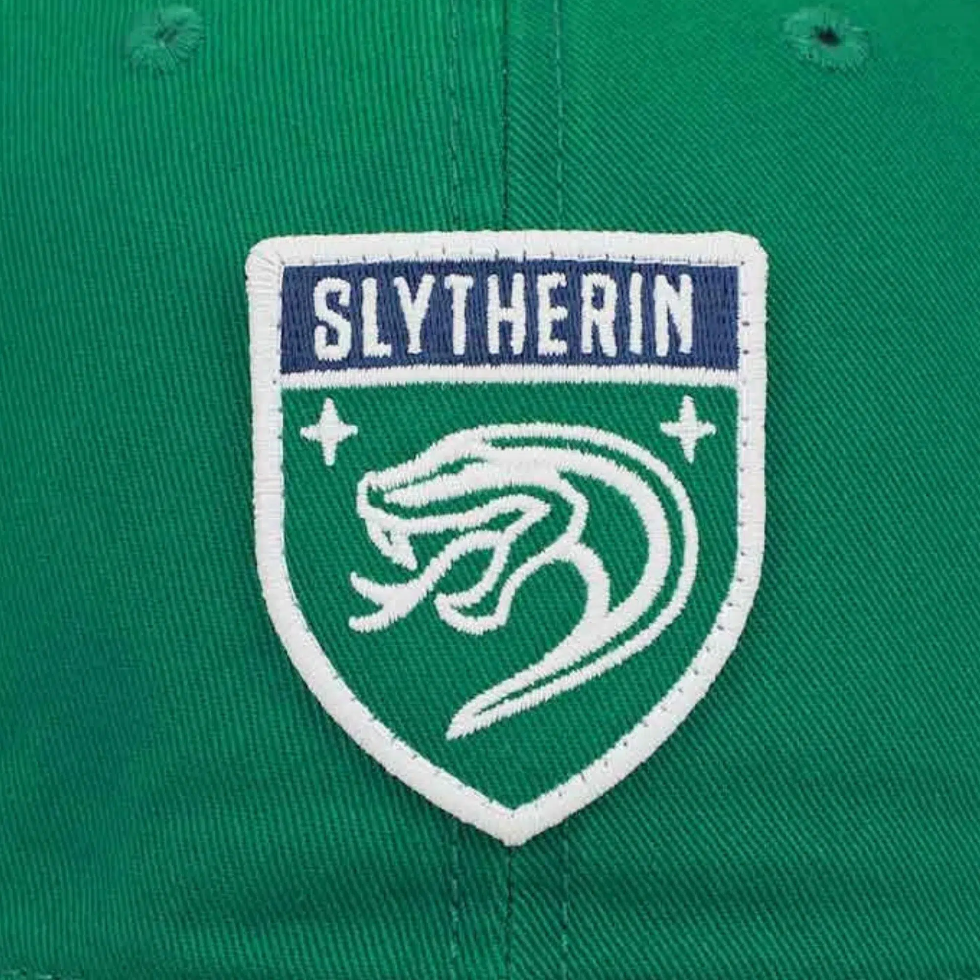 Harry Potter - Slytherin Patch Green & Beige Hat - Bioworld - Image 4