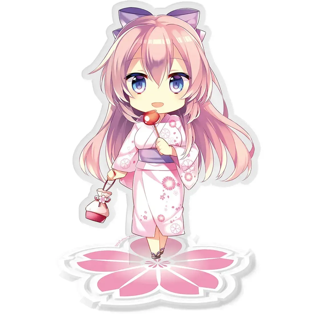 Hatsune Miku - Chibi Megurine Luka Standee Figure (3.75" Acrylic) - ABYstyle - Acryl Series - Image 2
