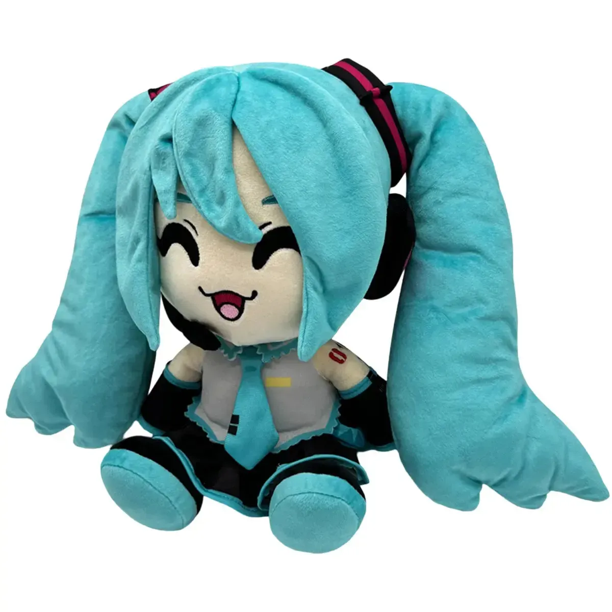 Hatsune Miku Sitting Plush (9") - Youtooz - Image 3