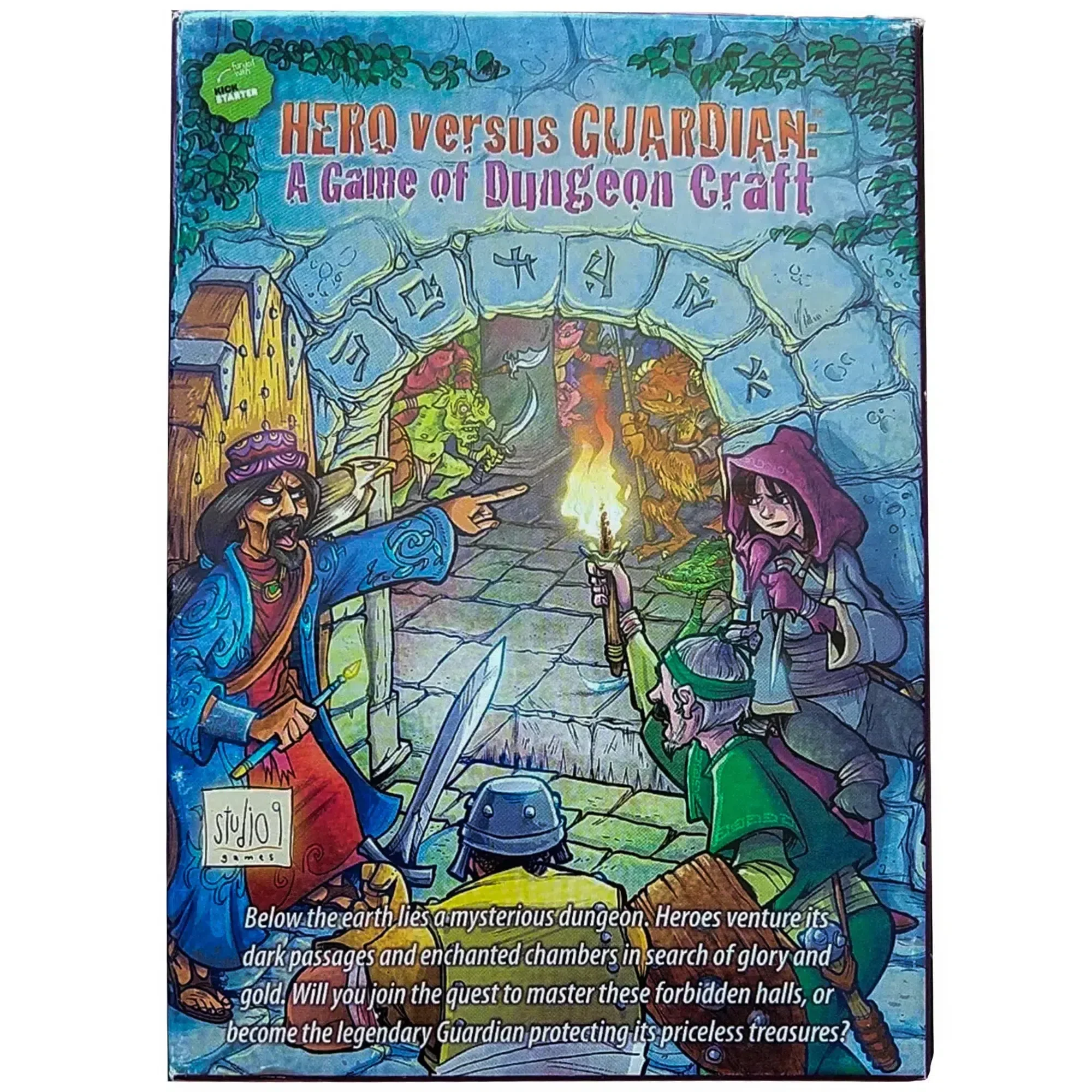 HERO versus GUARDIAN: A Game of Dungeon Craft - Dungeon-Crawl Fantasy Card Game for Family, and Adults (2-4 Players, Ages 9+) - Studio 9 Games - Image 7