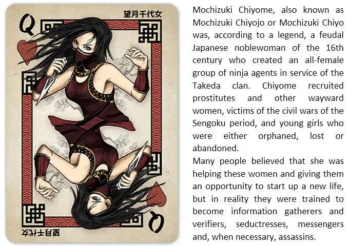 Heroes of Japan - Premium Feudal Japanese Playing Cards - Wonderland Workshop - KardecK Series - Image 22