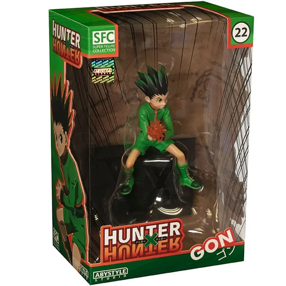 Hunter x Hunter - Gon Freecss Jajanken Attack Figure (6.3") - ABYstyle - Super Figure Collection Series (SFC: 22)