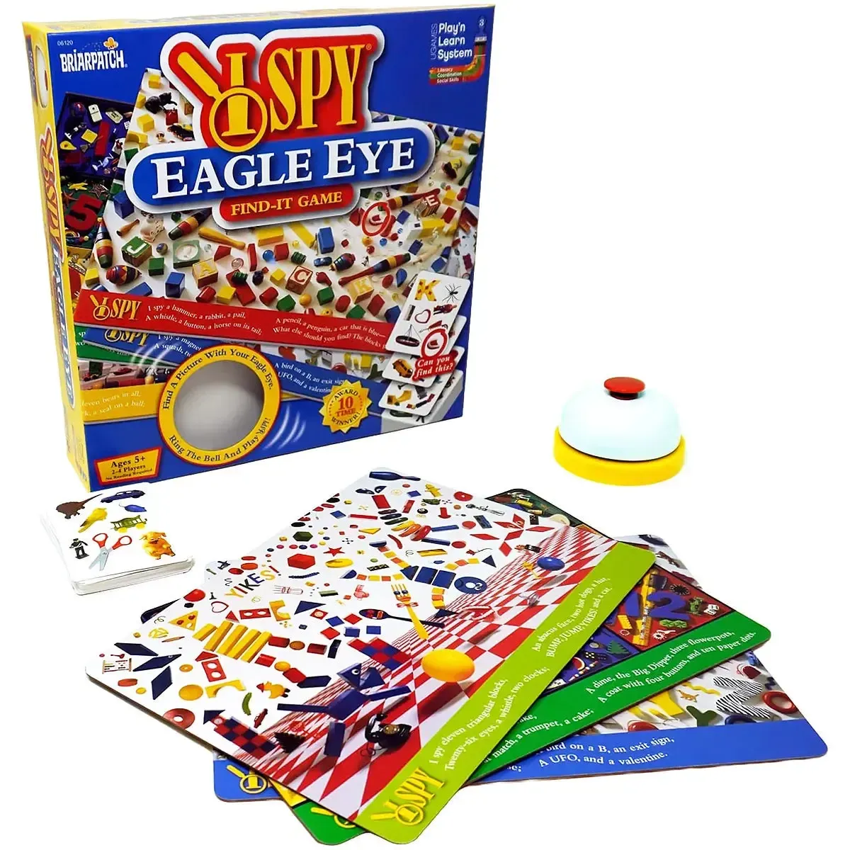 I SPY Eagle Eye - Dexterity Racing Board Game for Family, Adults, and Children (2-4 Players, Ages 5+) - University Games [Briarpatch] - Image 2