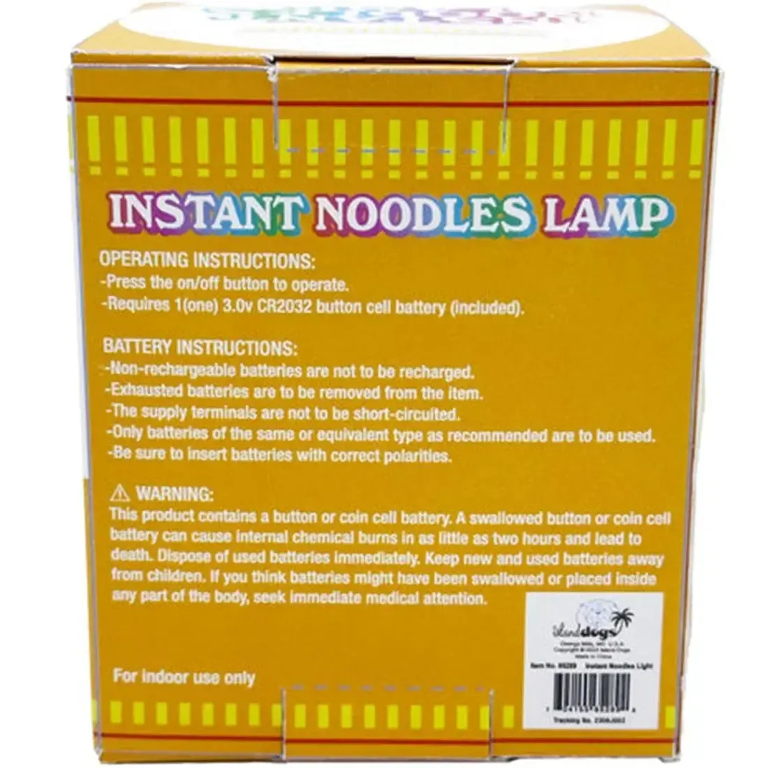 Instant Noodles Lamp Gag Gift (4.5") - Island Dogs - Image 3