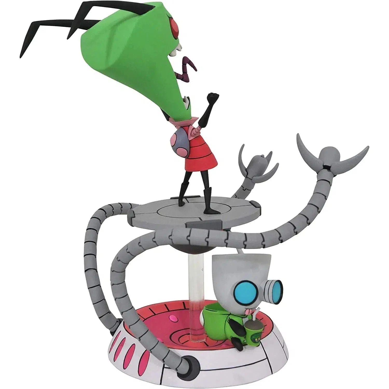 Invader Zim - Triumphant Zim Figure - Diamond Select Toys - Gallery Diorama Series - Image 2