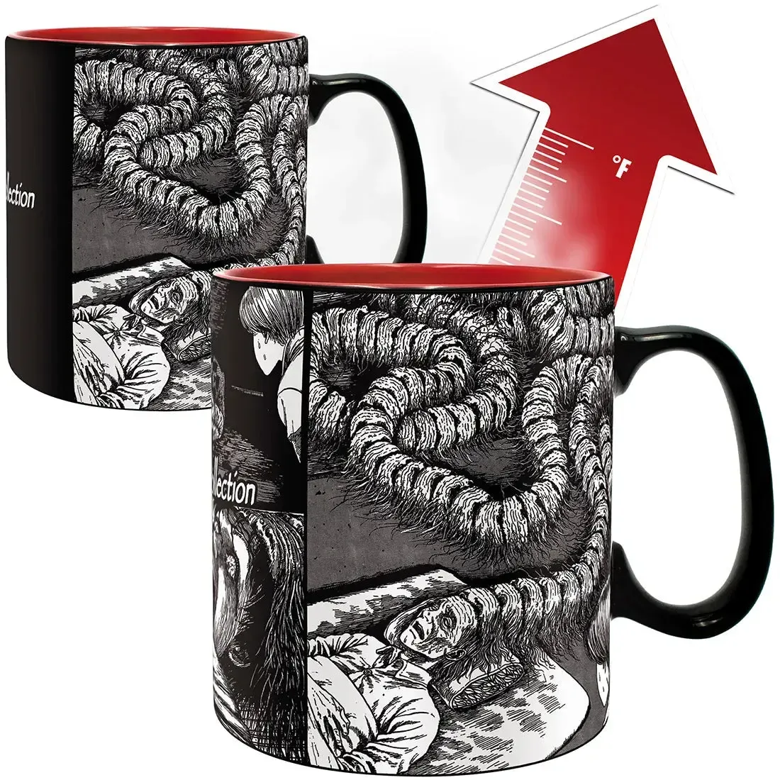Junji Ito Collection - Honored Ancestor Magic Heat-Change Mug (Ceramic, 16 oz.) - ABYstyle - Image 2