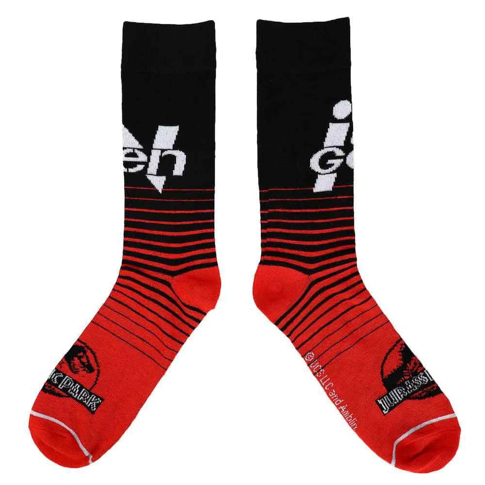 Jurassic Park - Icons Crew Socks (5 Pairs) - Bioworld - Image 5