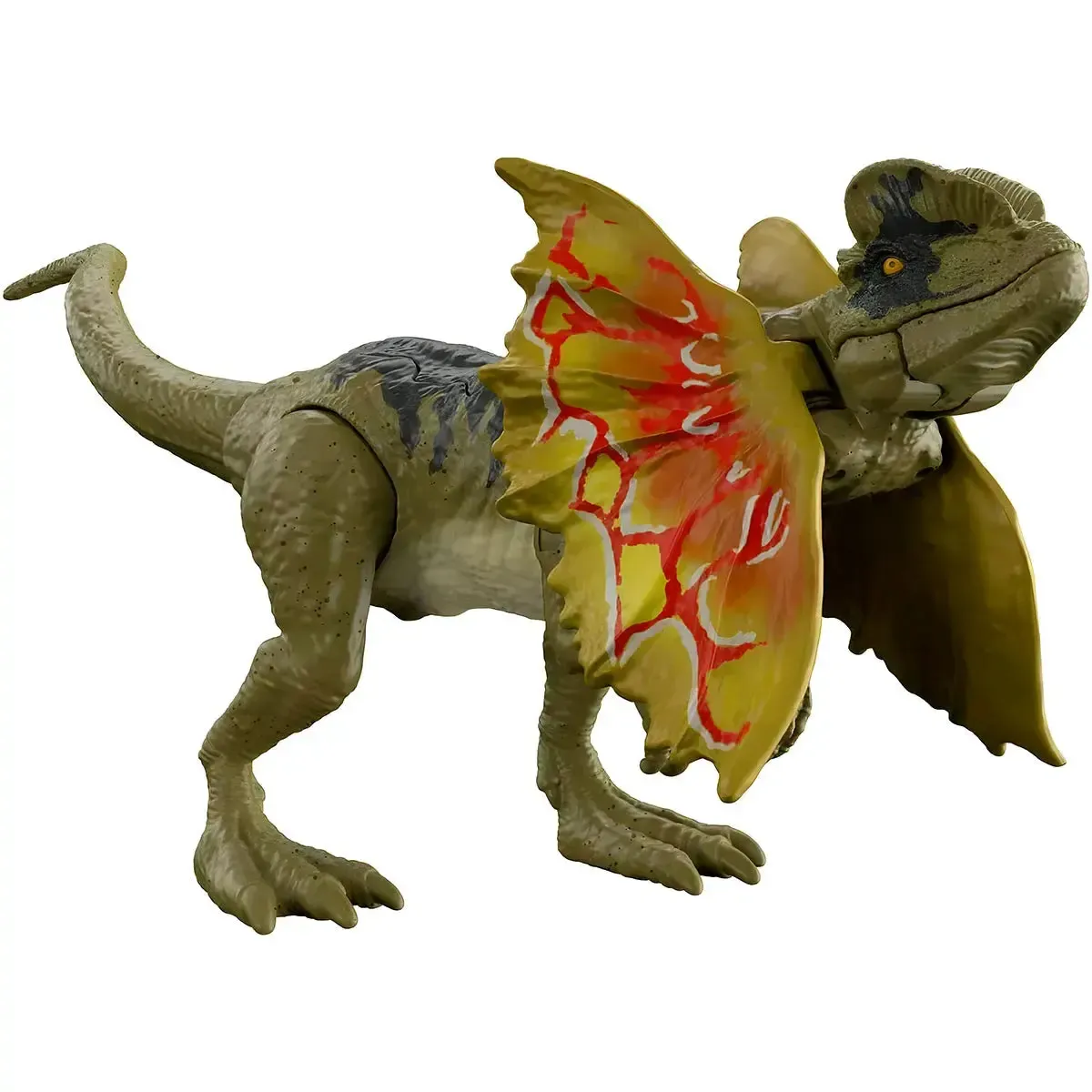 Jurassic World - Dilophosaurus Action Figure Toy (3", Augmented Reality) - Mattel - Legacy Collection Series (2021) - Image 2