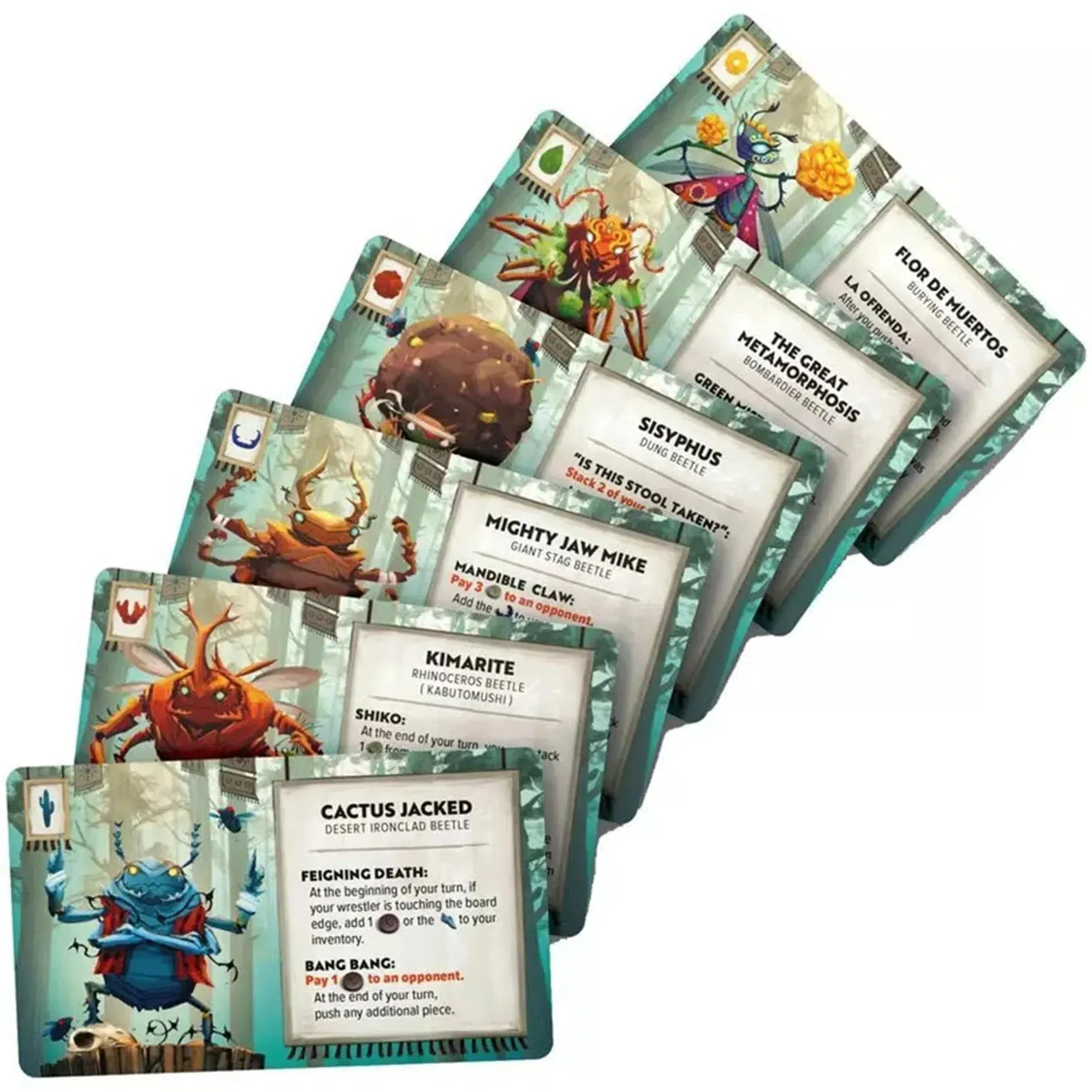 Kabuto Sumo Beetle Brawl (Mass Exclusive) - Dexterity Insects Board Game for Family, Adults, and Children (2-4 Players, Ages 6+) - Allplay - Image 5