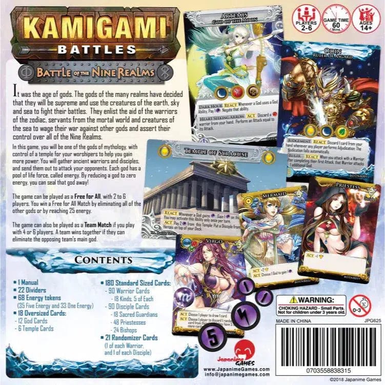 Kamigami Battles: Battle of the Nine Realms - Card Game - Image 5