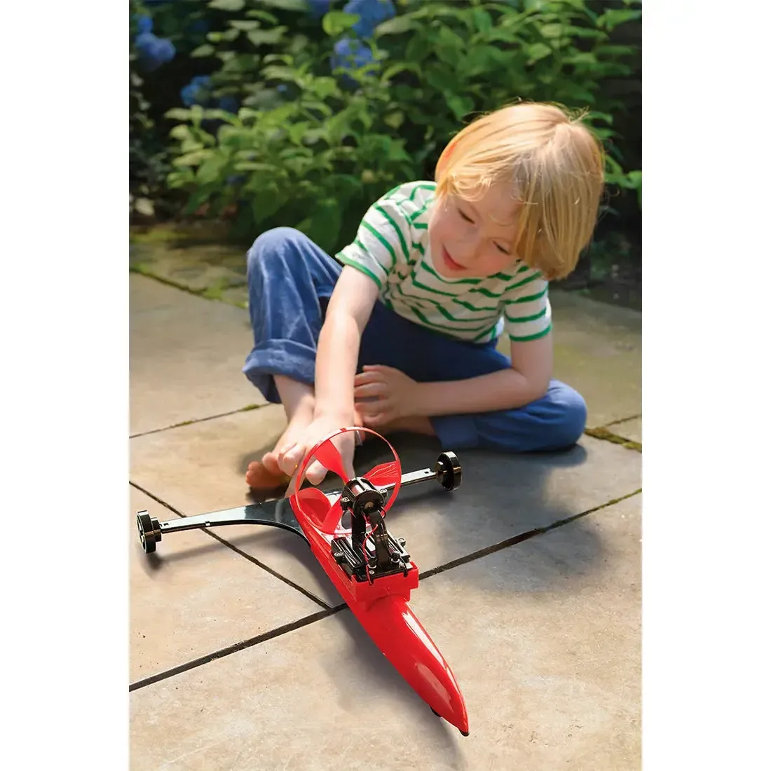KidzLabs: Wind Powered Racer - Educational Toy Car STEAM Building Kit - 4M - Image 5