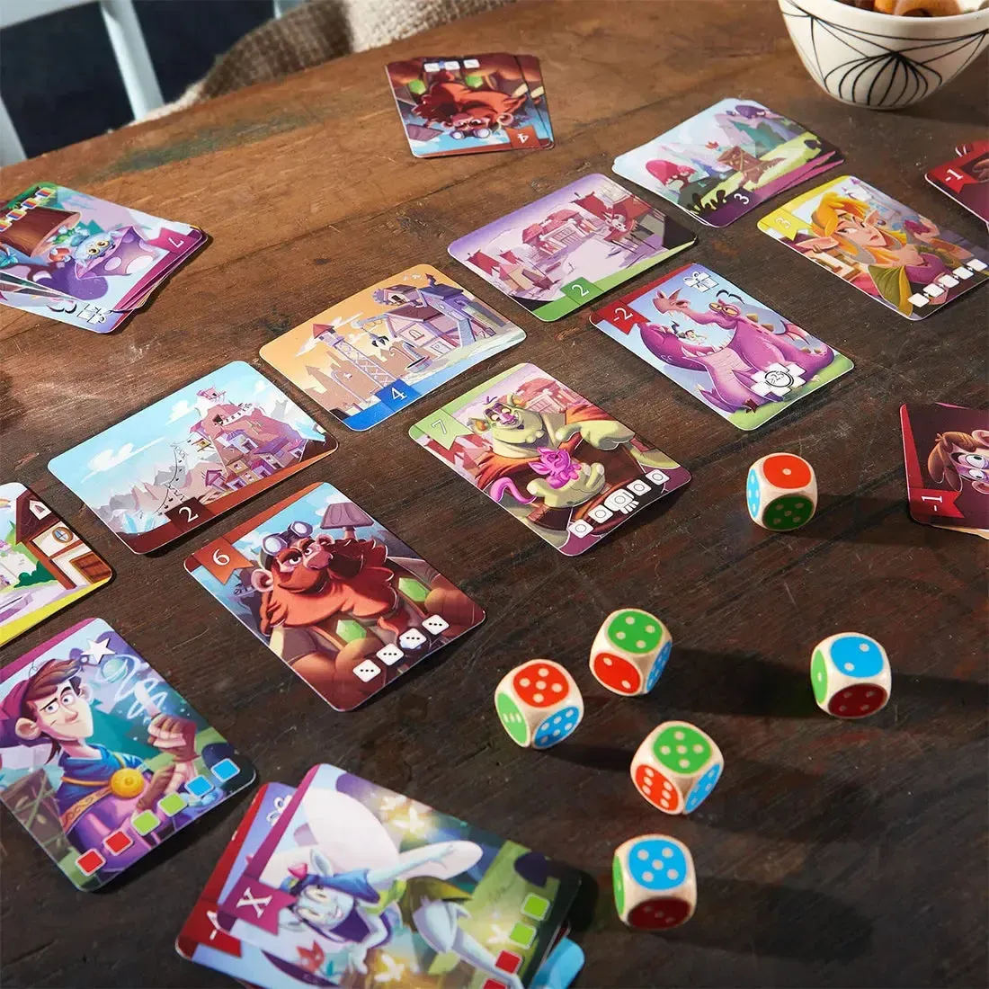 King of the Dice - Dice-Based Fantasy Card Game for Adults, Family, and Children (2-5 Players, Ages 8+) - HABA - Image 4