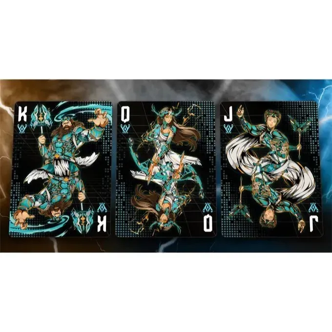 KLEOS: NYX Edition - Premium Sci-Fi Greek Mythology Playing Cards - Wonderland Workshop - KardecK Series - Image 22