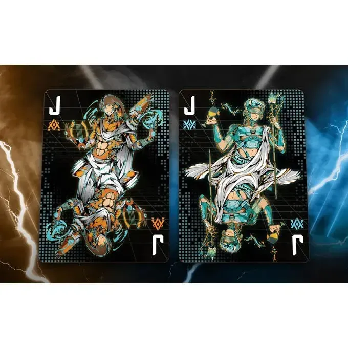 KLEOS: NYX Edition - Premium Sci-Fi Greek Mythology Playing Cards - Wonderland Workshop - KardecK Series - Image 24