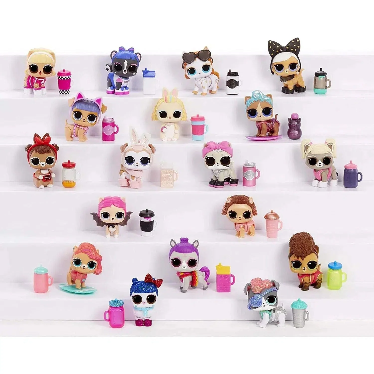 L.O.L. Surprise! - Fluffy Pets Figure Blind Bag - MGA Entertainment - Winter Disco Series - Image 10