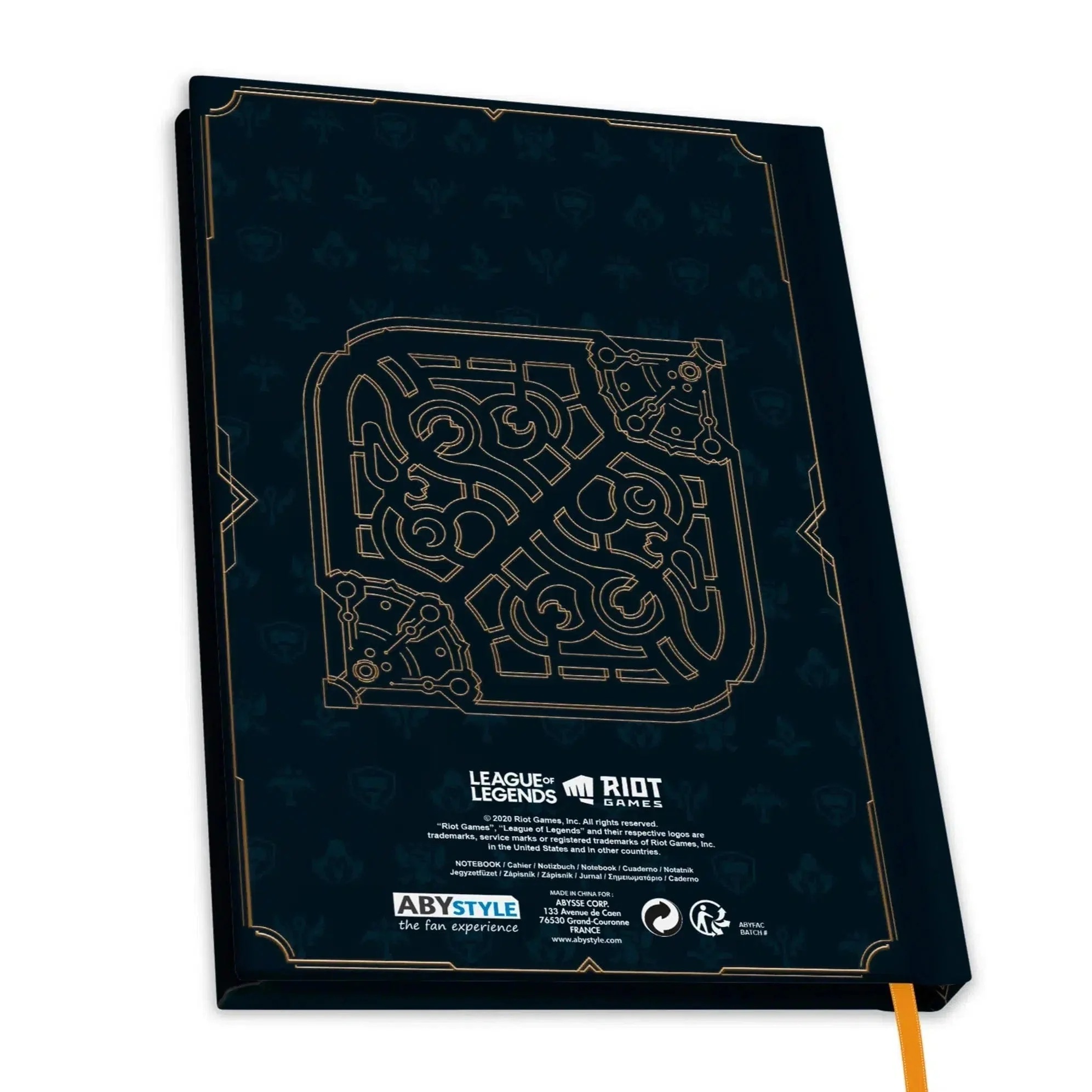 League of Legends - Hextech 3-Piece Gift Set - ABYstyle - 16 oz. Drinking Glass, Pin Badge, Notebook - Image 4