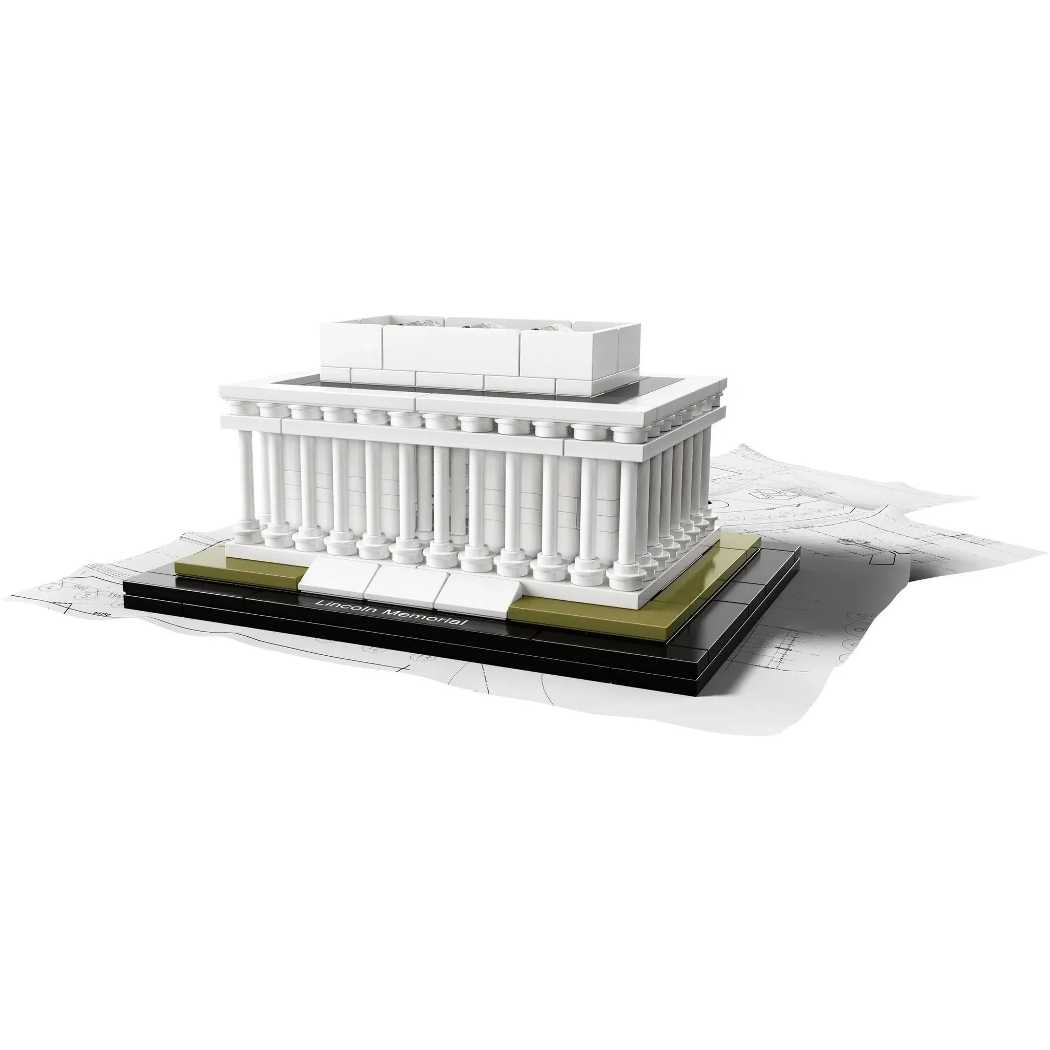 LEGO [Architecture] - Lincoln Memorial Building Set - Landmark Series (21022) - Image 2