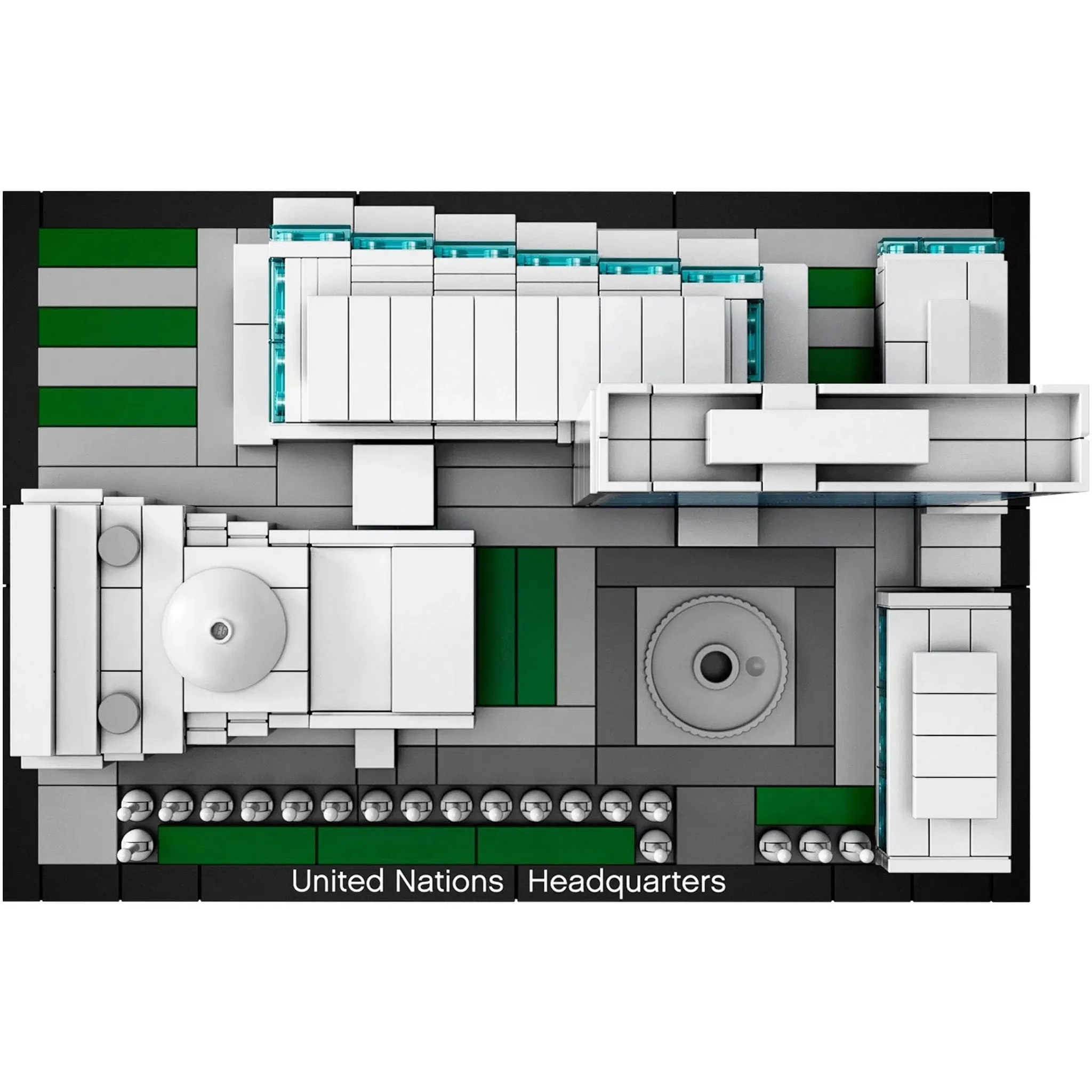 LEGO [Architecture] - United Nations Headquarters Building Set - Landmark Series (21018) - Image 4