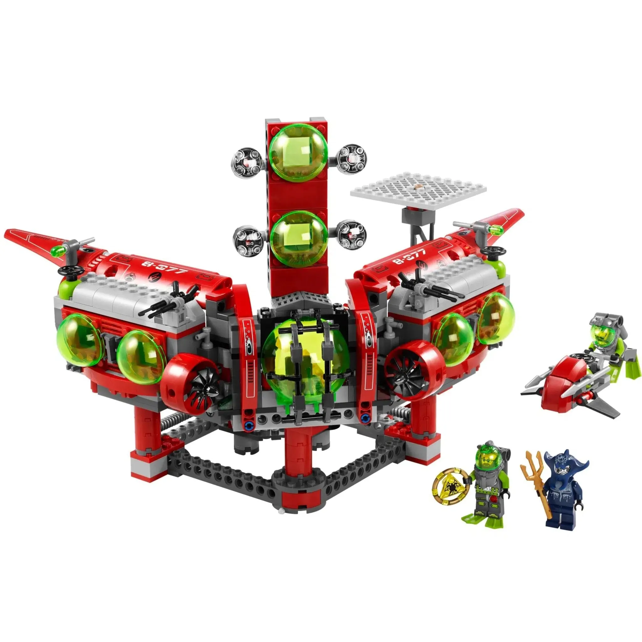 LEGO [Atlantis] -  Atlantis Exploration HQ Building Set - Series (8077) - Image 2