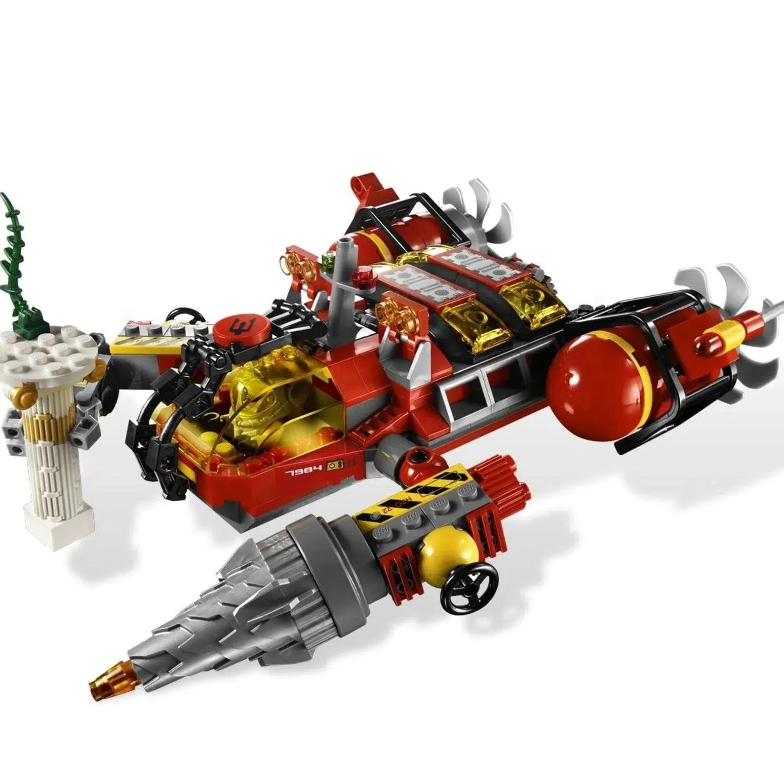 LEGO [Atlantis] -  Deep Sea Raider Building Set - Series (7984) - Image 3