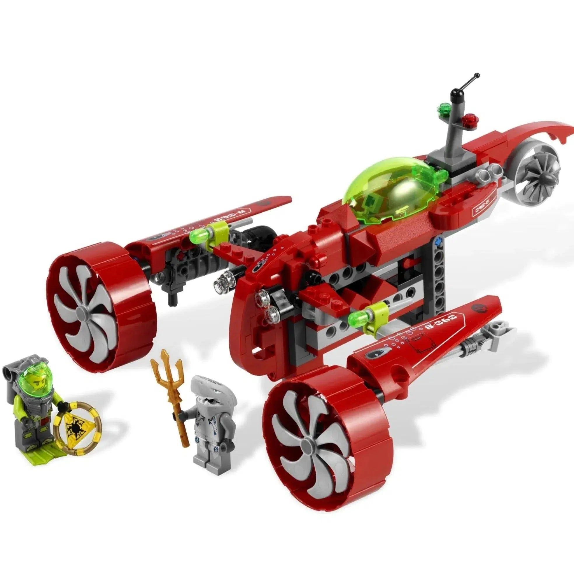 LEGO [Atlantis] - Typhoon Turbo Sub Building Set - Series (8060) - Image 2